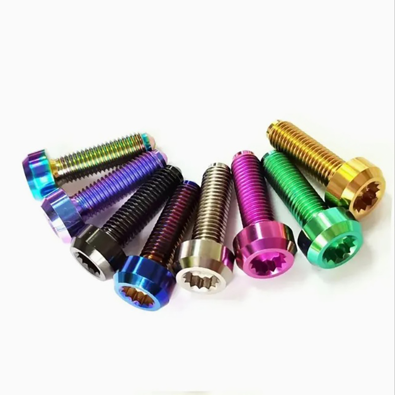 Gr5 Titanium split rim bolt for modification car