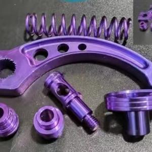 CNC Gr5 Titanium Motorcycle Brake Lever Titanium Motorcycle Brake Clutch Lever - 副本