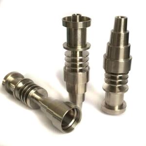 Gr2 univeral Domeless 6 hole E-Titanium nail with male and female jonit 