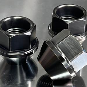 M12/M14 titanium wheel lug nuts for modifcation autos